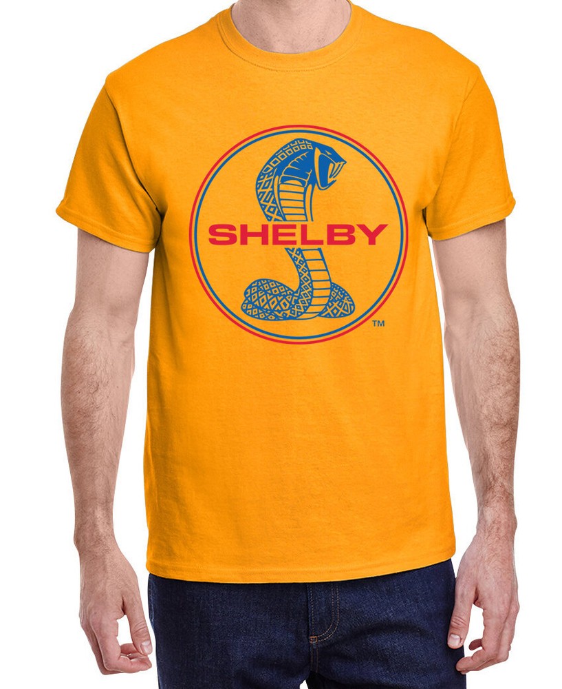 Shelby Cobra Ford Mustang T-shirt Mens Graphic Tee Clothing Apparel