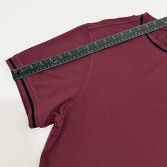 Alfani Stretch Crewneck T-Shirt in a burgundy/maroon Sz-XXL