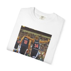 Custom Vintage 90s Arizona Wildcats Mike Biby & Miles Simon Graphic T – Shirt