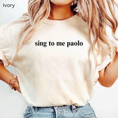 Sing To Me Paolo Shirt McGuire Concert Y2K Graphic Tee