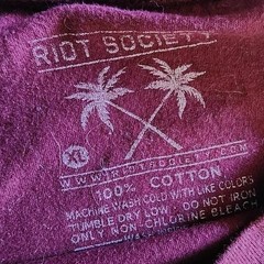 Riot society Geisha Skull A8 Face xl