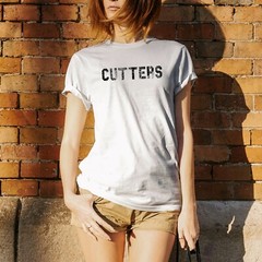 Cutters – Bloomington Indiana Canvas Triblend T Shirt – Solid White