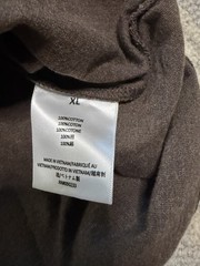 Fear of God Essentials T-Shirt XL Brown 100% Cotton FOG Short Sleeve