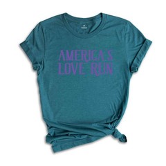 America’s Love Run Shirt, Running Event Shirt, Charity Race Gear, Marathon Shirt