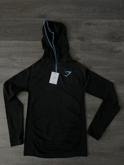 Gymshark OG Onyx V1 Small David Laid Hoodie