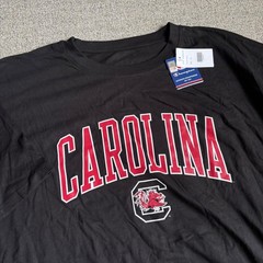 Champion South Carolina Gamecocks T-Shirt Mens 5XL-6XL Black Cotton Tee