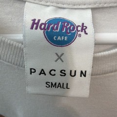 PacSun X Hard Rock Cafe Shirt Adult Small White Key West Vacation Mens