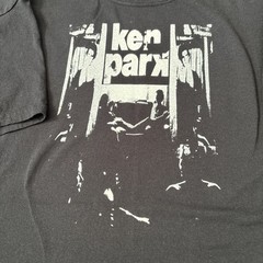 Ken Park DIY Screen Print shirt, XL Gildan thrifted, Larry Clark Harmony Korine