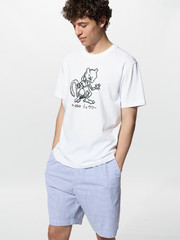 Pokémon UNIQLO UT 30th Anniversary Mewtwo White T-Shirt Japan Limited New PSL