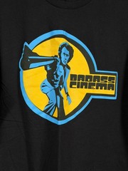 Clint Eastwood Alamo Drafthouse Badass Cinema Shirt Classic Vintage Mondo XL
