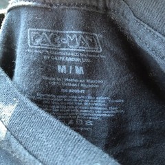 Medium cotton mix Pac-Man T-shirt!! Clean Very Nice Dark Color Print