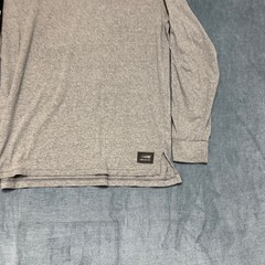 American Eagle Outfitters Flex Shirt Mens Medium Gray Long Sleeve Streetwear