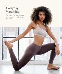 Velvety Super Soft Lightweight Leggings 2-Pack – for Women – Yoga Pants, Work…