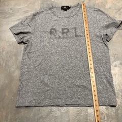 RRL Double RL RALPH LAUREN T Shirts Short Sleeve T-shirt Gray Size XL NWOT