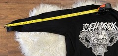 Dethklok Metalocalypse Adult Swim 2023 Tour Large Black Long Sleeve Shirt