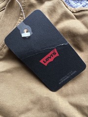 Men’s Levi’s 501 Graphic Relaxed Fit S.S. Lt. Brown Tee XXL. NWT.