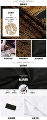 New Fashion Dragon Rhinestone Summer Short Sleeve Luxury Men Streetwear T-Shirt