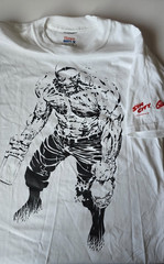FRANK MILLER’S SIN CITY COMIC GRAPHITTI DESIGNS MARV SHIRT SMALL HANES