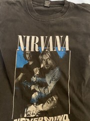 Original Rare Nirvana Nevermind Promo Shirt XL Extra large Best Pakistan Vintage