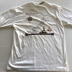 Vtg Cal Cru Myrtle Beach South Carolina Tourist T-Shirt Sz L A2017