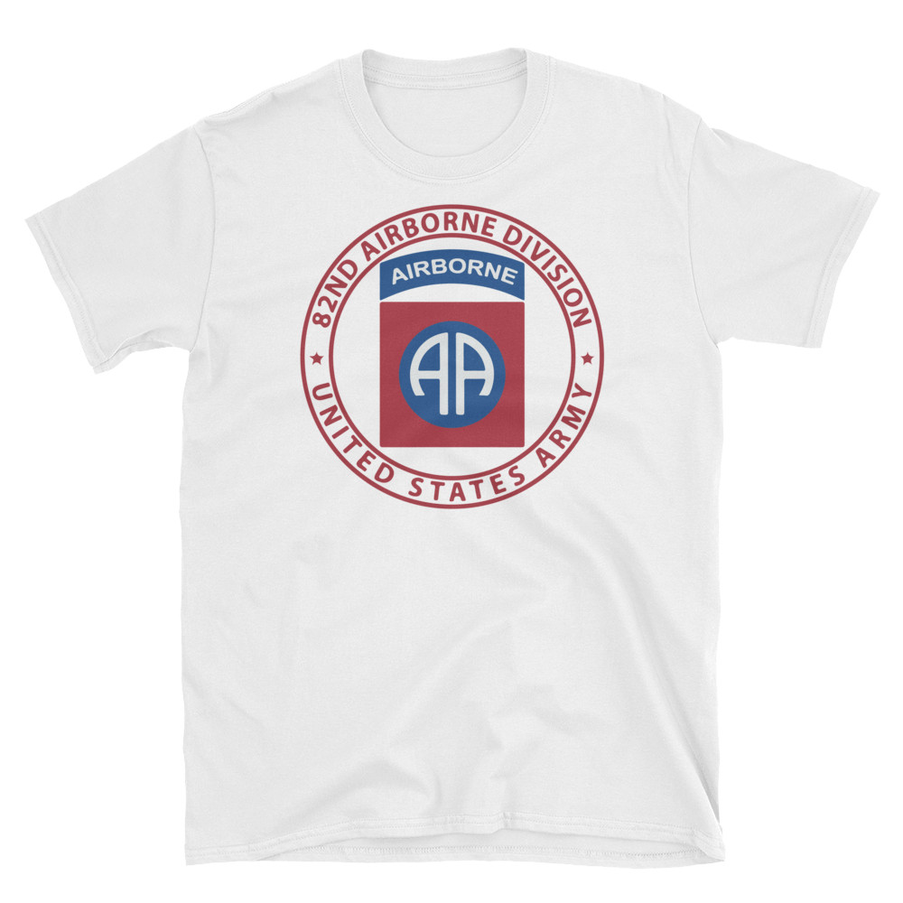 82nd Airborne Division All American Gildan 64000 Unisex Softstyle T-Shirt