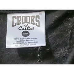 Crooks & Castles Men’s T-Shirt Medusa Bandana Short Sleeve Tee Black Small A105