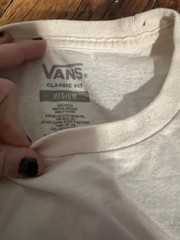 Vans Off White “From The Core” Men’s T Shirt – Earth/Floral (medium)