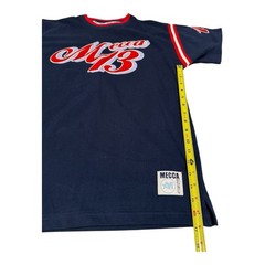 NWT Vintage Mecca League USA Teen T-Shirt L (14/16) Navy Football 13