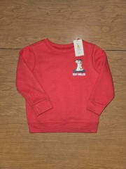 Garanimals Red Graphic Fleece Top 18M OEKO-TEX Certified