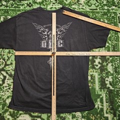 Vintage Orange County Choppers Shirt XL Motorcycle Flames Biker Grunge 21×28 In