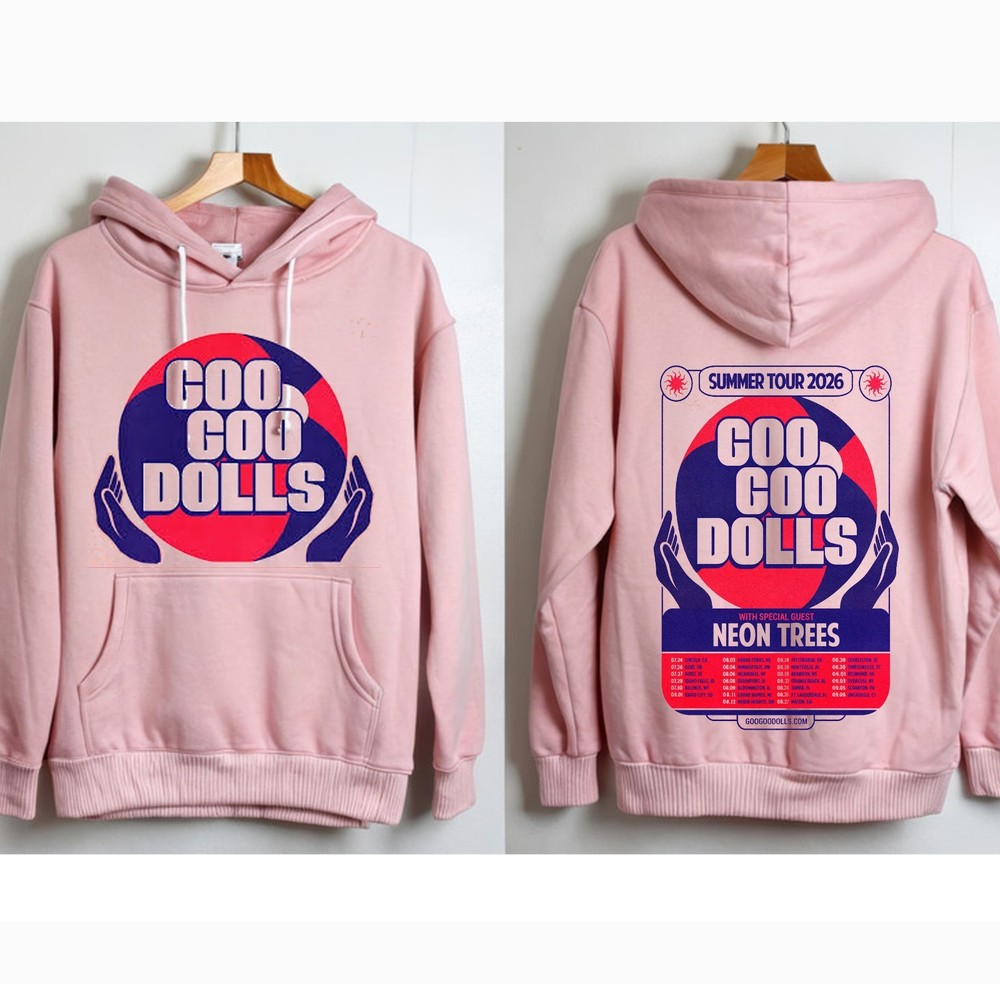 Goo Goo Dolls Summer Tour 2026 T-Shirt Or Hoodie