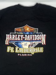 Vintage 1998 Harley Davidson Florida The Strong Survive Bear Biker T Shirt L/XL