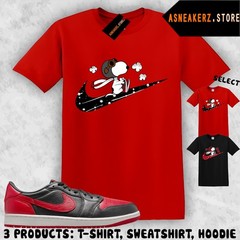 Shirt To Match AJ 1 Low OG Banned 2026 Sneaker Matching Tee Fly S Dog T-Shirt