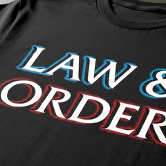 Law & Order Classic Logo Men’s T-Shirt