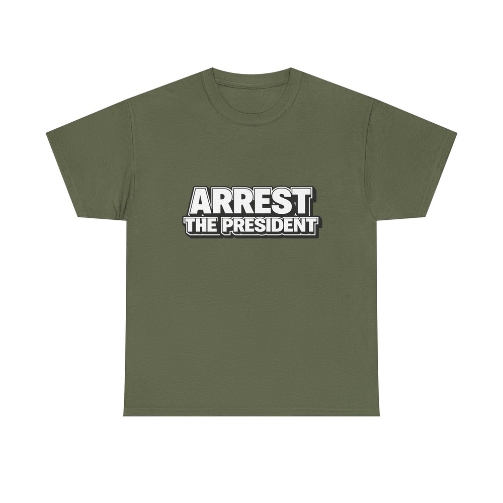 Arrest The President T-Shirt Fdt Shirt Protest Statement Tee Trump Epstein shirt