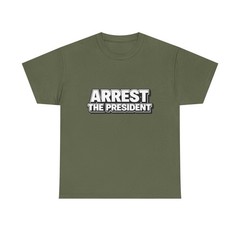 Arrest The President T-Shirt Fdt Shirt Protest Statement Tee Trump Epstein shirt