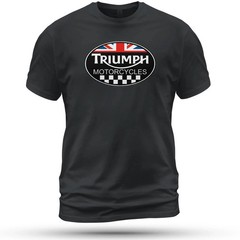 NEW SALE! Triumph Motorcycles Oval Logo Unisex T-Shirt Size S-5XL