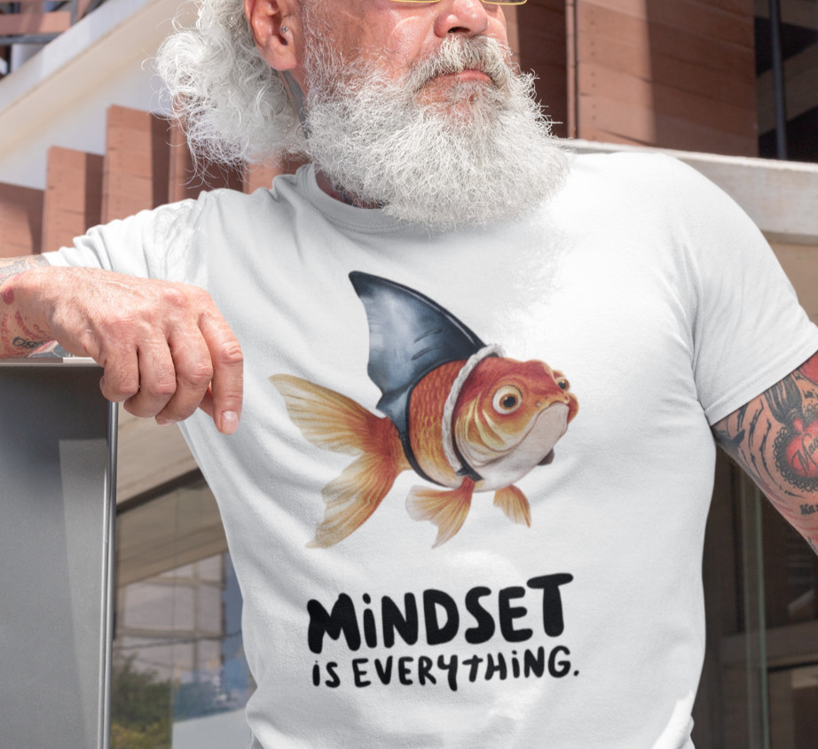 Mindset is Everything – Motivational T-Shirt | Inspirational Success Tee | Hustl