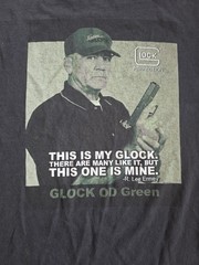 Vtg R. Lee Ermey Glock OD Green “This Is My Glock” Size XL