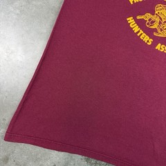 Vintage West Coat Tresure Hunter T Shirt Mens Large Burgandy USA 90s