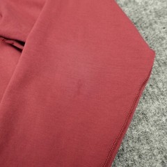 BYLT Shirt Mens Small Maroon Drop Cut Long Sleeve Henley LUX Stretch Casual-