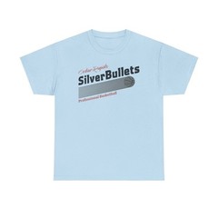 Cedar Rapids Iowa Silver Bullets CBA ’88-91 T-shirt