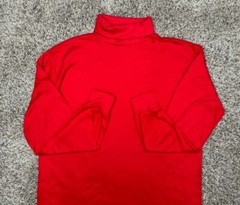 90s Turtleneck Red Men Sz Large VTG St. John’s Bay Combed Cotton Made In USA