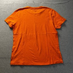 Dockers T Shirt Orange Womens Short Sleeve Crew Neck Casual Tee Cotton