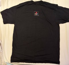 Vintage PlayStation Oneita T-Shirt Size L Black