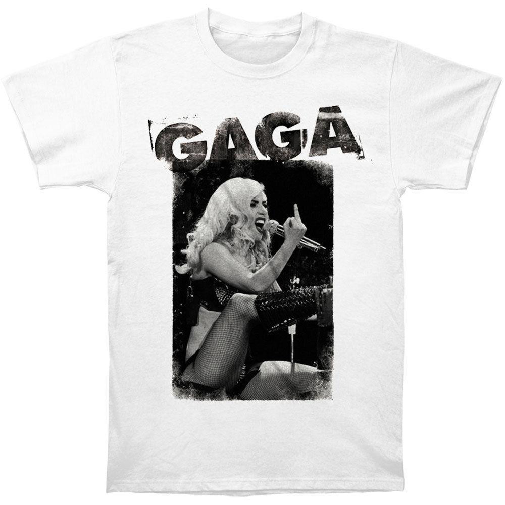 Lady Gaga Men Middle Finger T-shirt Tee Unisex Men All Size S-5XL EN140
