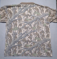 Vintage 90’s Mossy Oak Camo Pocket Tee XL Short Sleeve Shirt Ace Sportswear