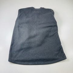 LL Bean Henley Waffle Knit Shirt Gray Thermal Lined Men’s Size XXL Tall