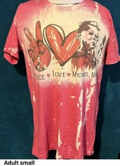 Michael Myers Horror Tie-Dye Graphic Print Crew Neck T-Shirt Men’s Size S