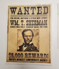 SIC SEMPER TYRANNIS Abraham Lincoln Civil War era poster STICKERS